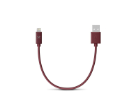 Fresh N Rebel Kabel USB Lightning Fresh'N'Rebel 0,2m Ruby Red # - 1460957 - zdjęcie 1